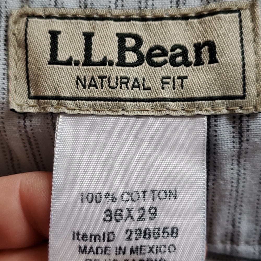 Mens L.L. Bean Natural Fit jeans size 36x29 blue - Picture 4 of 6